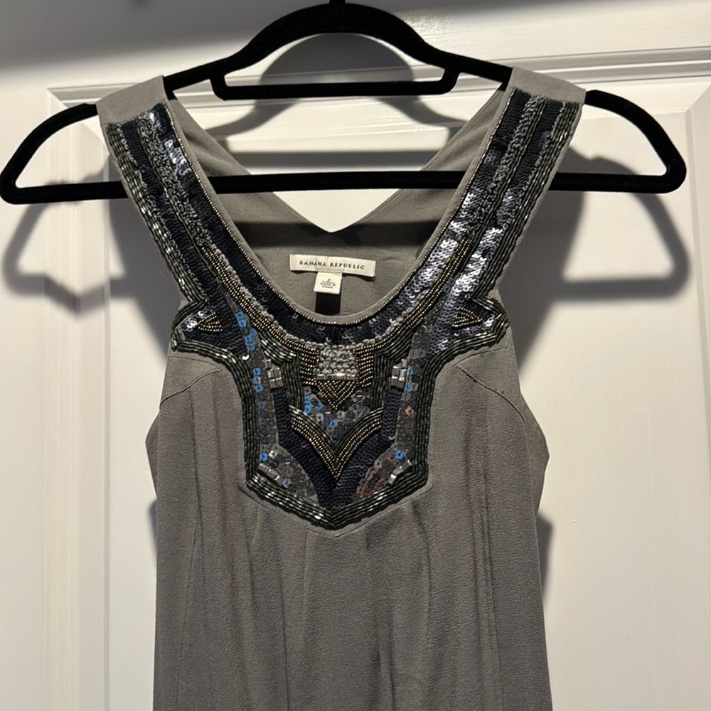 Banana republic dress with sequin detail